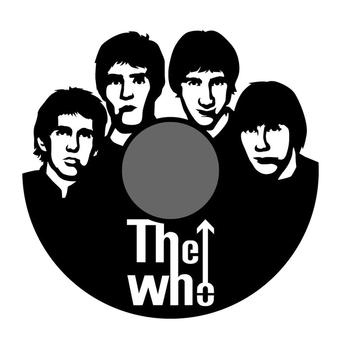The Who Custom CLOCK BL / BL label