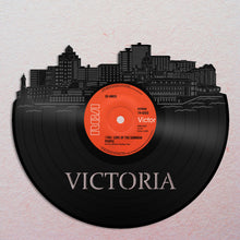 Victoria, Canada Skyline Vinyl Wall Art - VinylShop.US