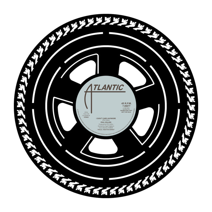 Wheel wall art BL and custom label